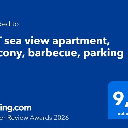 Apartamento T&t Sea View Apartment, Balcony, Barbecue, Parking *