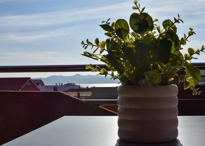 T&t Sea View Apartment, Balcony, Barbecue, Parking * זאדאר